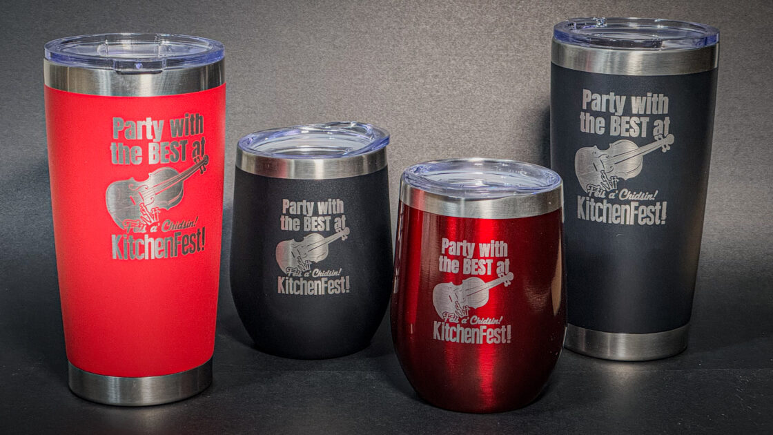 Cusom ‘KitchenFest’ Tumblers 2025